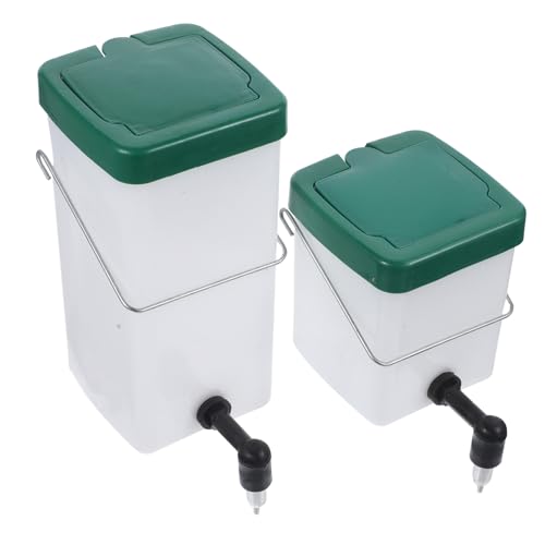 Milisten 2個うさぎ用給水ボトル 各 漏れ防止 自動給水器 小動物用 ペット飲料容器 で便利な設計 取り付け簡単 ウサギ ケージ専用