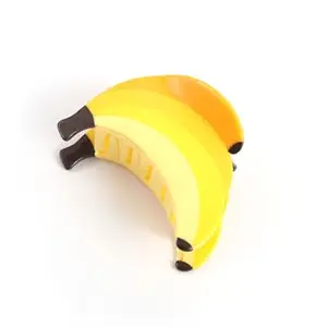 Acetates Banana Hair Claw Clip Personalized Hair Claw Clip Mother Days Birthday Gift 1 Piece