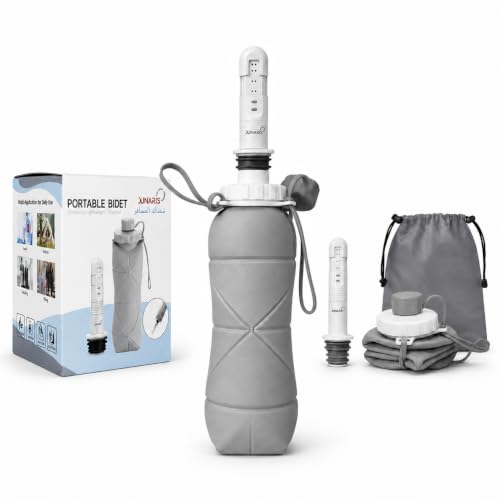 Portable Bidet for Women & Men | High Pressure Handheld Travel Bidet – Compact Water Jet for Personal Hygiene, Gentle Care | Your Bidet on the Go. Stay Fresh & Feel Confident Wherever Life Takes You