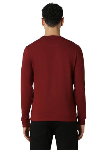 Image of Van Heusen Men's Luxury Sports Regular Fit Full Sleeve Crew Neck Sweater | Sophisticated Flair | Super Premium Fabric