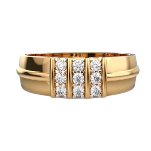 Bague moissanite homme argent 925 ne ternit pas bague luxe robuste