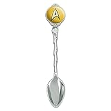 Star Trek Command Shield Novelty Collectible Demitasse Tea Coffee Spoon