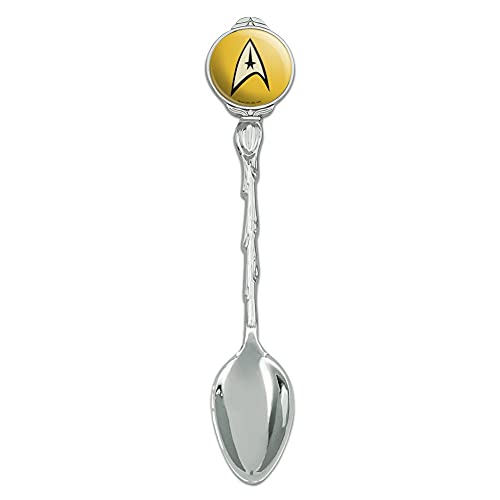 Star Trek Command Shield Novelty Collectible Demitasse Tea Coffee Spoon