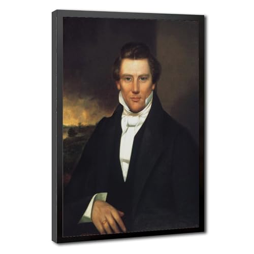Joseph Smith impression sur toile grand format avec finition cadre