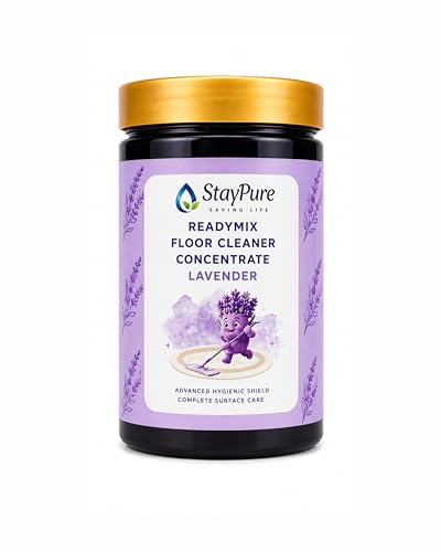 Image of StayPure Readymix Floor Cleaner Concentrate (Lavender) | Advanced Hygienic Floor Cleaner Liquid with Long-Lasting Lavender Fragrance | Safe for All Floor Types