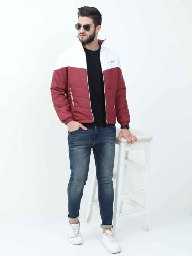 Image of Ryker Regular Fit Polyester Men's Jacket Full Sleeve Zipper Jacket for Men's