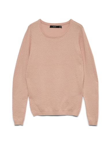 VERO MODA VMCARE Structure LS O-Neck BLOU NOOS
