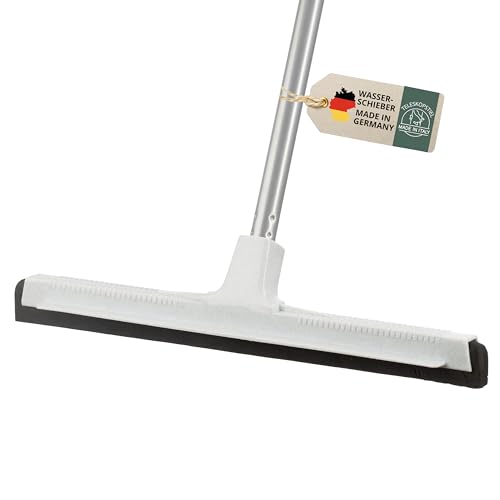 Wasserschieber 43 cm mit Stiel, Bodenabzieher Wasserabzieher Gummiabzieher,...