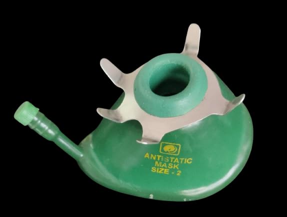RESUSCITATIONS Anaesthesia Antistatic Anatomical Face Mask – Size 0 (Green) | Anatomical Face Mask for Neonatal Use | Antistatic, Soft Cushion Seal | Ideal for Hospitals & Emergency Kits-image-37