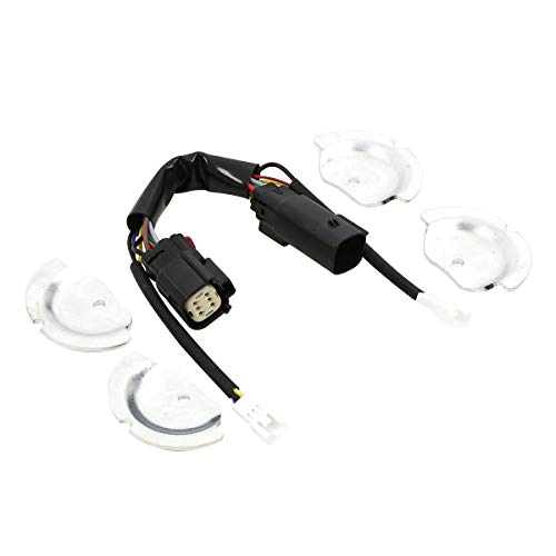 Soportes para alforjas con luces LED integradas para Harley Davidson Touring Road Glide, Road King y Street Glide (modelos 2014 en adelante) miniatura 6