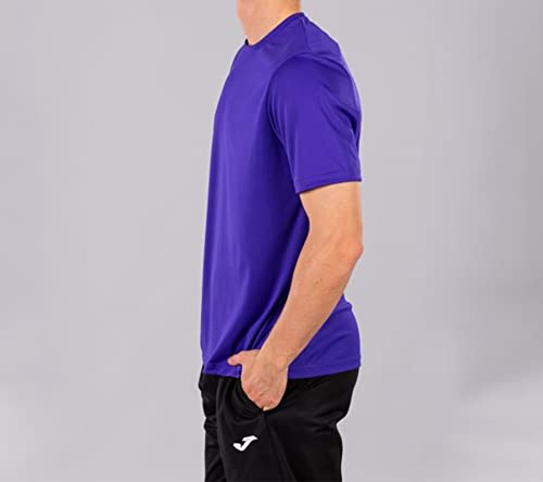 Joma Combi T-Shirt Manches Courtes Homme, Violet, L - Image 4