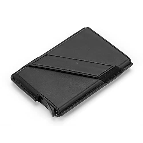 Credit Card Wallet Metal Card Case Card Holder Card Holder Card Holder for Men Women(Black)