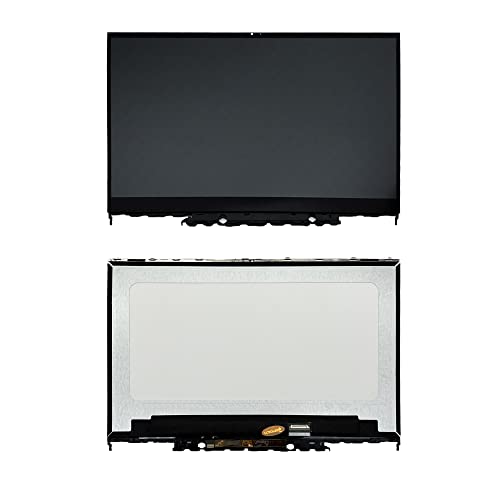 Image of Replacement for Dell Inspiron 14 7415 2-in-1 P147G P147G001 14.0 inches FullHD 1920x1080 IPS LED LCD Display Touch Screen Digitizer Assembly Bezel with Touch Control Board (30Pin Connector)