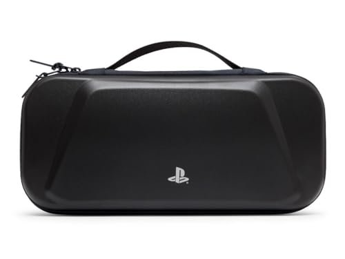 Image of PowerA Protection Case for PlayStation Portal Remote Player with Accessories Storage, Charging Cable Pass-Through, Screen Portector Flap, Black (Officially Licensed)