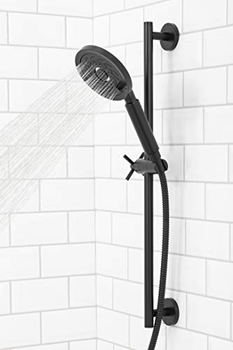 Regadera de mano Speakman VS-5000-MB-E15 Neo Exhilaration de alta presión, 1.5 GPM, acabado mate negro miniatura 5