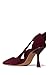 kate spade new york Women's Bunnie Suede Pump, Dark Merlot, 9