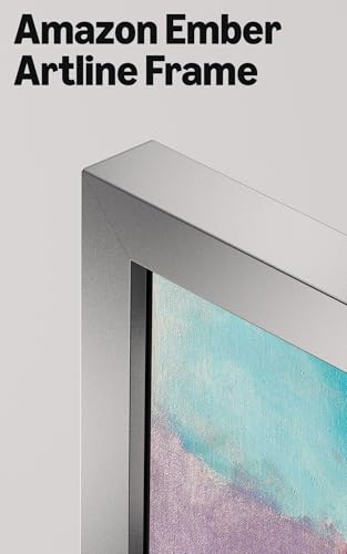 Image of Amazon Ember Artline Silver Frame for 65 inch art TV
