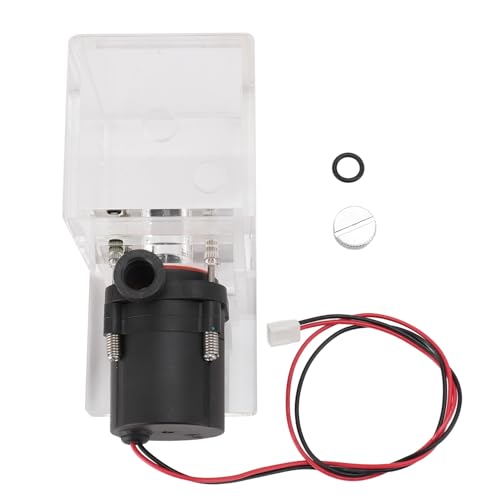 ciciglow Kit de Refrigeración por Agua, 700L/H 30W DC24V CPU Bomba de Refrigeración por Agua Tanque 235ml G1/4 PC Silenciosa Bomba Enfriadora de Agua/depósito Combinado