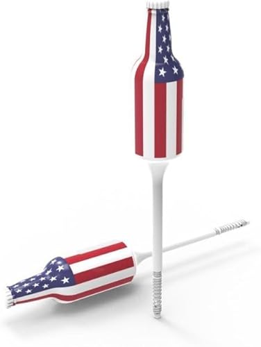 Miniatura 6 de Southern Bell Brands American Flag Fishing Bobber - US Flag Float Bobbers - Patriotic Bottle Bobber for Saltwater & Freshwater - Ideal Bottle Bobber