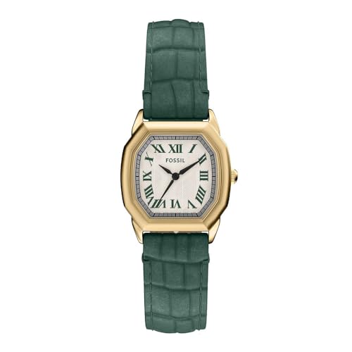 La Mejor Selección de Fossil Reloj Dama - los preferidos. 42 Fossil Reloj es5427 harlow de piel en color verde para mujer
