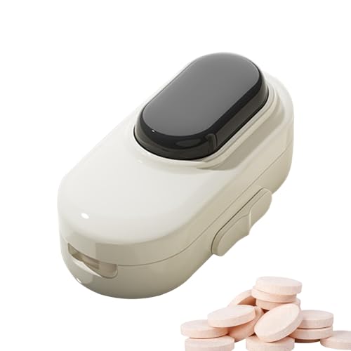 Cortador y Divisor de Pastillas | Organizador para Cortar Comprimidos en Cuartos | Cuchilla para Cortar Pastillas - Para Hombres Mujeres Adultos Niños Corte De Comprimidos