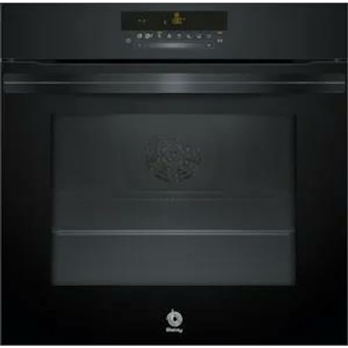 Balay - Horno, 60 cm, Home Connect, AutoChef, Termosonda, Pirólisis, Aqualisis, Negro; 3HB5888N6.