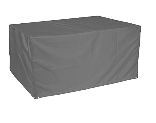Bosmere Weatherproof Rectangular Table Cover, 67" X 37" X 28", Gray #TOP2