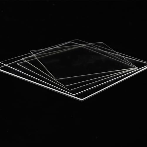 Yiqihighgo 100 x 100 x 1 mm Optical Glass Squares (1 Piece),Square Quartz Glass,Fused Quartz Plates,Fused Silica Glass,Quartz Glass Sheet for Laboratories and Industrial Use(Laboratory UV-Vis Grade) by Yiqihighgo - Image 2