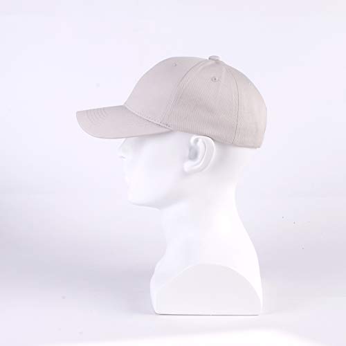 Image of LANGZHEN Unisex Baseball Cap 100% Cotton Fits Men Women Washed Denim Adjustable Dad Hat