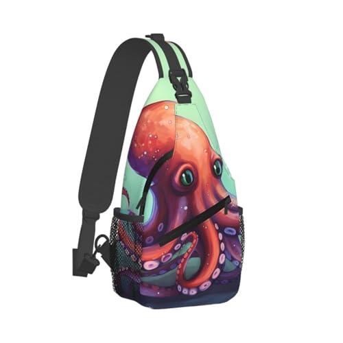 Bolso cruzado de pecho para hombre mochila bandolera miniatura 2