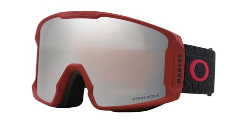 Oakley Line Miner Colby Sig wPrizm - Gafas de nieve (tamaño grande), color negro iridio
