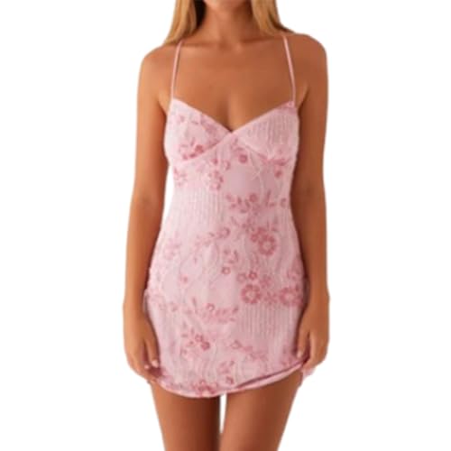 Robe paillettes d'exception décolleté V profond de luxe