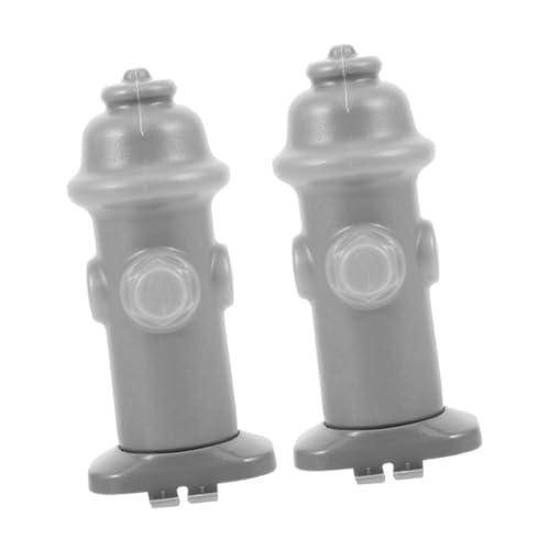 KONTONTY 2Pcs Dog Urine Training Column Durable Indoor Potty Supplies for Pets Fire Hydrant Shaped Lightweight Sturdy Design for Easy Use