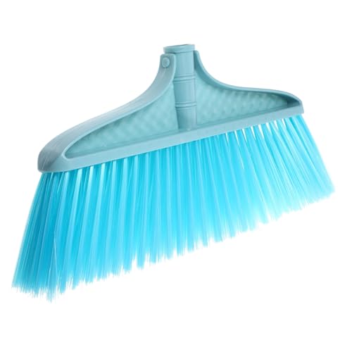 IWOWHERO Refill Sweeper Head for Floor Cleaning Broom Replacement Part Flexible Bristles