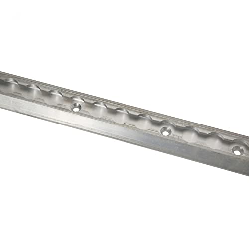 US Cargo Control Angled L-Track 8 FT Aluminum L Track Rail with Sloped Edge Design Versatile Trailer Tie Down Track for Trailers or Truck Beds - Secure Motorcycles ATVs Dirt Bikes
