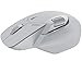 Rapoo MT760M wireless Mouse silent - USB Wireless 2.4G und Bluetooth Maus kabellos, bis 4000 DPI, leiser klick, Multi Device, Daumenscrollrad, Akku, für PC, Mac, weiß-grau