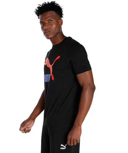 Image of Puma Men's Printed Regular Fit T-Shirt