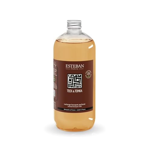 ESTEBAN PARIS Teck et Tonka Recharge de Parfum pour Bouquet 1000 ML