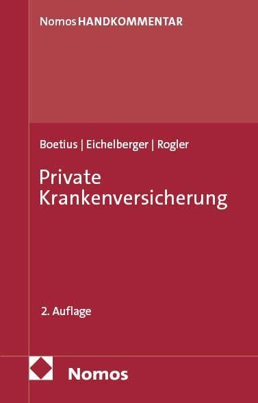 Private Krankenversicherung: Handkommentar
