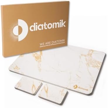 Alfombra baño diatomita con jabonera y Soporte para Accesorios ba...