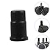 Veemoon 50pcs Caster Socket Sleeve Inserts 19 * 32mm Compatible Stem Casters Sturdy Replacement Furniture Insert Caps for Office Chairs and Stools