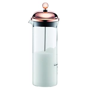 Bodum CHAMBORD Manueller Milchaufschäumer Kupfer 0,15L