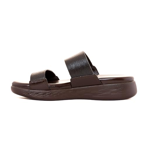 Image of Khadim's Softouch Platform Heel Slip On Sandal for Women