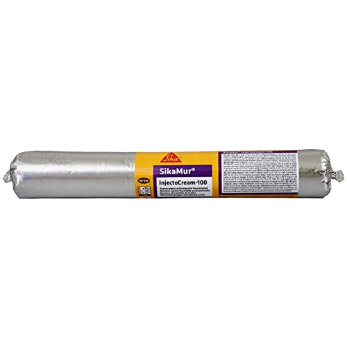 SikaMur InjectoCream-100, Tratamiento contra de humedades por capilaridad en las murados, Blanco,...