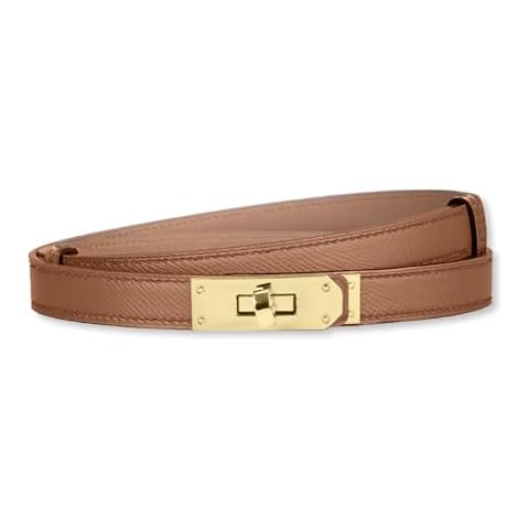 LumiSyne Women Adjustable Leather Skinny Belt Cover