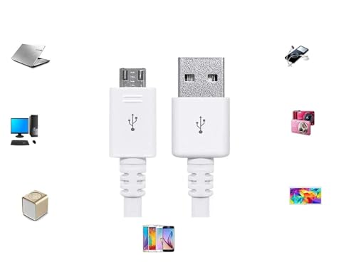 Image of Treziya Fast Charging Type C to Lightning Cable, Supports Fast Charging with Original Adapter, 180 Rotating Metal Head, 6A LED Cable for iPhone, iPad & Android Devices (USB A to Micro USB)