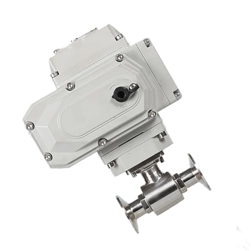 Vanne inox 19 mm 24VDC pour automatiser les circuits d'eau propres
