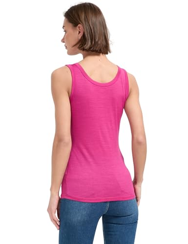 Image of 100% Merino Wool Tank Top for Women, Scoop Neck, Active Lightweight Breathable Undershirt, No-Odor Base Layer