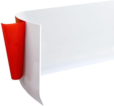 Soft Skirting Board, PVC Baseboard with Self-Adhesive Backing, Flexible L-Edge Trim for Wall Floor Gap Sealing and Home DecorWhite