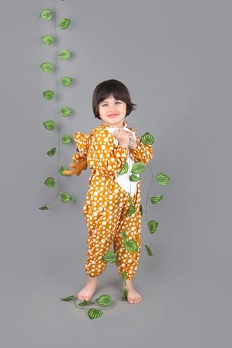 Image of BookMyCostume Deer Reindeer Animal Kids Fancy Dress Costume 2-3 years